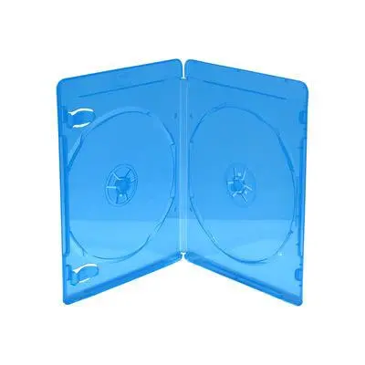 Blu-Ray-Hülle für 2 Disks - 7mm SLIM - blau (Blu-Ray-Boxen)